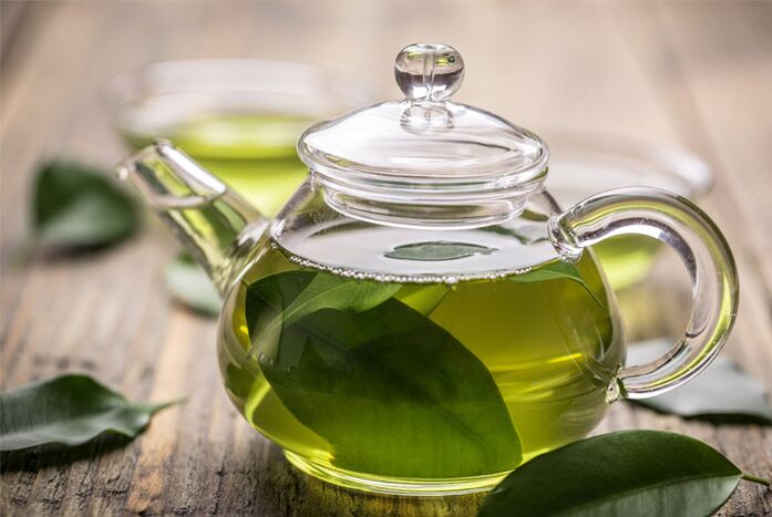zaļā tēja potences uzlabošanai